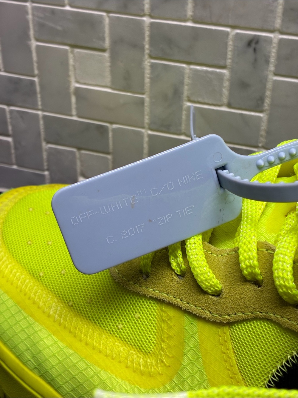 Nike x Off-White Air Force 1 Low Volt AO4606-700 Size 13 OG Box Extra Laces - Picture 12 of 16
